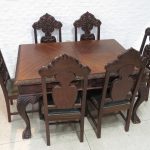 Lote: 79 - Lote: 79 - Juego comedor Reina Ana