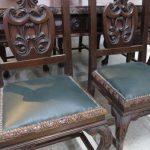 Lote: 79 - Lote: 79 - Juego comedor Reina Ana