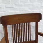 Lote: 44 - Lote: 44 - Silla giratoria de roble