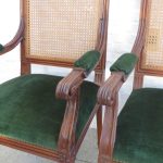 Lote: 75 - Lote: 75 - Par de butacas Luis XVI