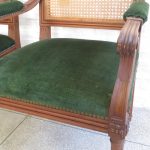 Lote: 75 - Lote: 75 - Par de butacas Luis XVI