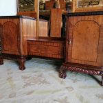 Lote: 108 - Lote: 108 - Toilette Reina en cedro y raiz