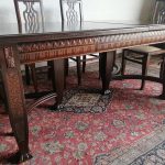 Lote: 91 - Lote: 91 - Juego de comedor 6 sillas en cedro
