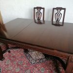 Lote: 91 - Lote: 91 - Juego de comedor 6 sillas en cedro