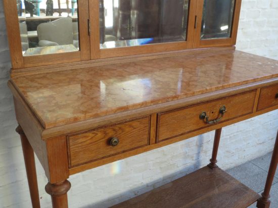 Lote: 64 - Lote: 64 - Toilette en roble