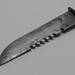 Lote: 157 - Lote: 157 - Cuchillo militar