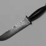 Lote: 157 - Lote: 157 - Cuchillo militar