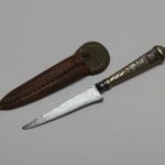 Lote: 165 - Lote: 165 - Cuchillo verijero