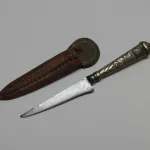Lote: 165 - Lote: 165 - Cuchillo verijero