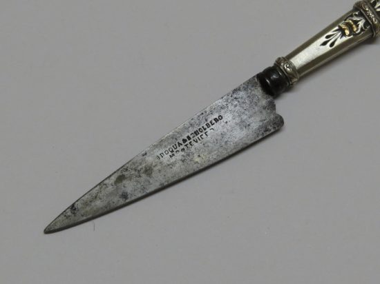 Lote: 168 - Lote: 168 - Cuchillo verijero