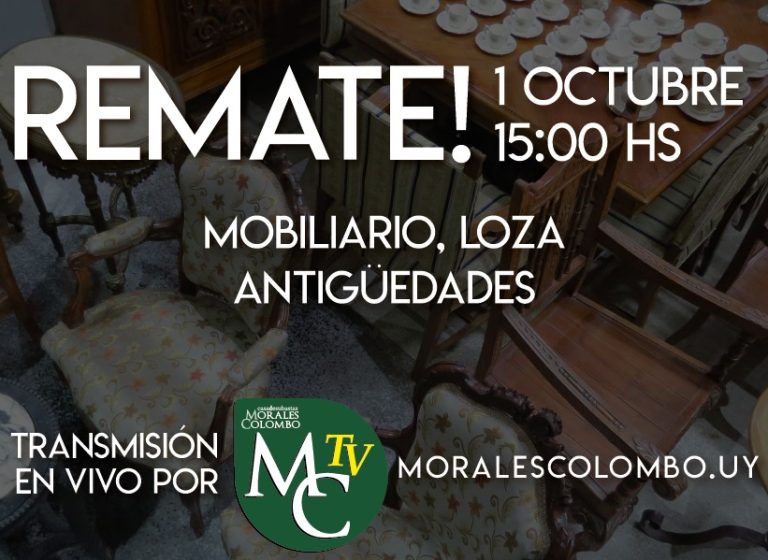 Remate Sábado 1 de Octubre 2022