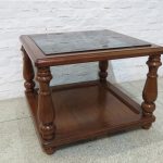 Lote: 54 - Lote: 54 - Mesa de sala con tapa de vidrio