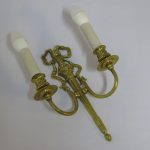 Lote: 36 - Lote: 36 - Aplique de pared de bronce