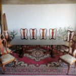Lote: 140 - Lote: 140 - Juego de comedor Reina Ana