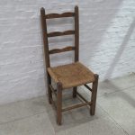 Lote: 62 - Lote: 62 - Silla con asiento totora