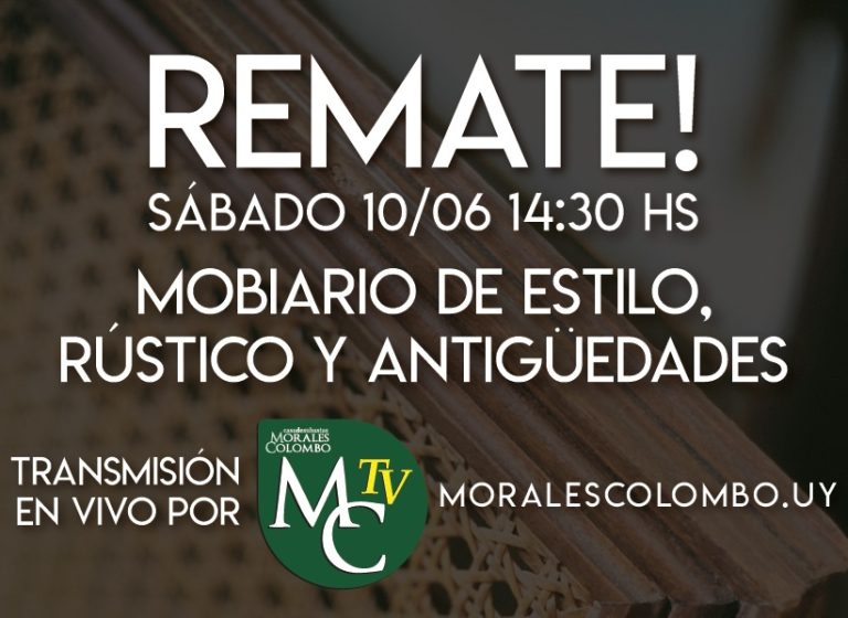 Remate Sábado 10 de Junio 2023