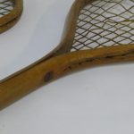 Lote: 44 - Lote: 44 - Par de raquetas antiguas