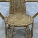 Lote: 85 - Lote: 85 - Sillón en mimbre