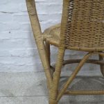 Lote: 85 - Lote: 85 - Sillón en mimbre
