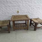 Lote: 56 - Lote: 56 - Juego en totora