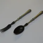 Lote: 101 - Lote: 101 - Tenedor y cuchara