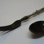 Lote: 101 - Lote: 101 - Tenedor y cuchara