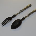 Lote: 101 - Lote: 101 - Tenedor y cuchara