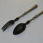Lote: 101 - Lote: 101 - Tenedor y cuchara