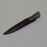 Lote: 136 - Lote: 136 - Cuchillo criollo y tenedor