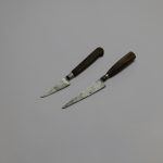 Lote: 131 - Lote: 131 - Cuchillo verijero y oficio