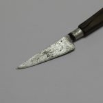 Lote: 131 - Lote: 131 - Cuchillo verijero y oficio