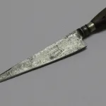 Lote: 131 - Lote: 131 - Cuchillo verijero y oficio