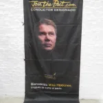 Lote: 50 - Lote: 50 - Bandera y lonas