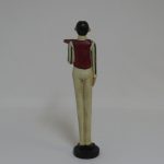 Lote: 26 - Lote: 26 - Figura de mozo y set bar