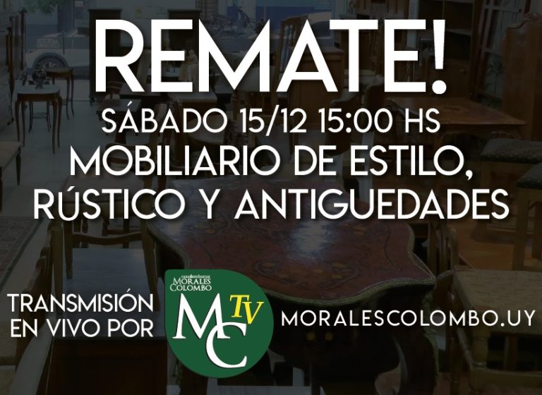 Remate Sábado 16 de Diciembre 2023