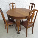 Lote: 86 - Lote: 86 - Comedor en roble