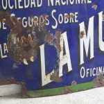 Lote: 73 - Lote: 73 - Chapa antigua