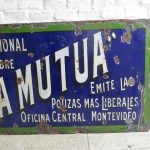 Lote: 73 - Lote: 73 - Chapa antigua