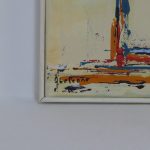 Lote: 65 - Lote: 65 - Serie de 2 pinturas sobre tela 