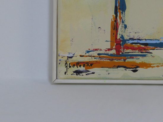 Lote: 65 - Lote: 65 - Serie de 2 pinturas sobre tela 