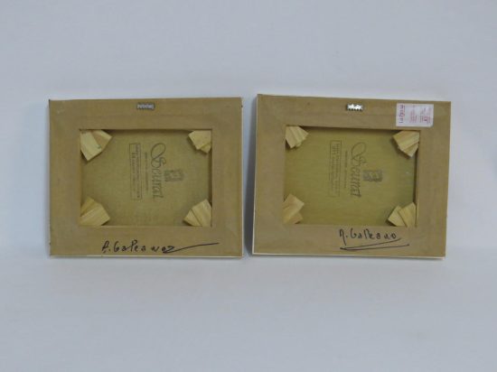 Lote: 65 - Lote: 65 - Serie de 2 pinturas sobre tela 