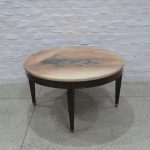 Lote: 60 - Lote: 60 - Mesa de sala circular Inglesa