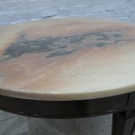 Lote: 60 - Lote: 60 - Mesa de sala circular Inglesa