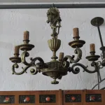 Lote: 35 - Lote: 35 - Araña de bronce