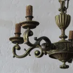 Lote: 35 - Lote: 35 - Araña de bronce