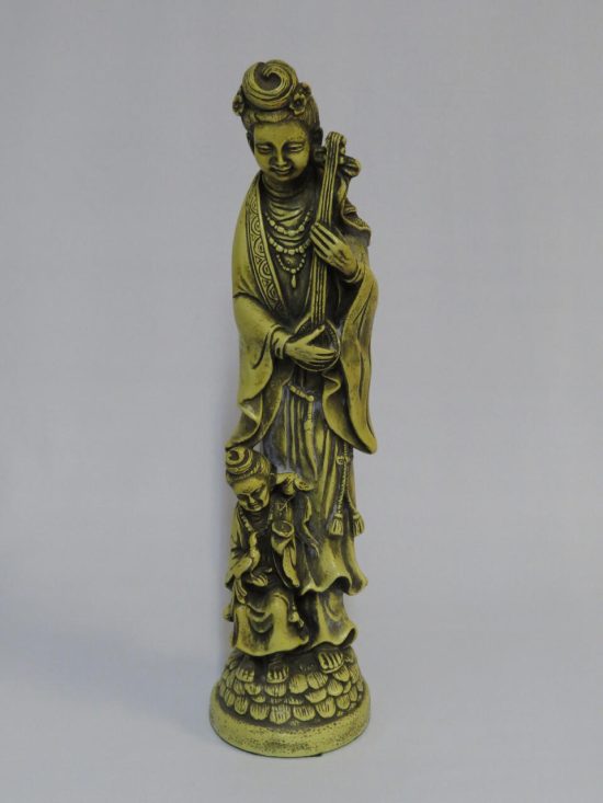 Lote: 7 - Lote: 7 - Estatuilla en yeso