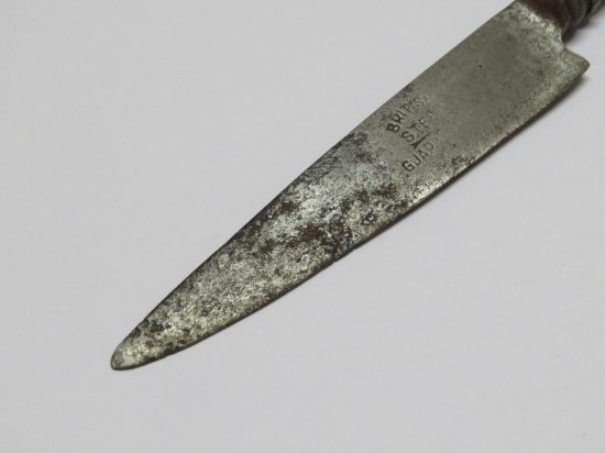 Lote: 245 - Lote: 245 - Cuchillo verijero