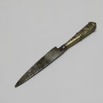 Lote: 245 - Lote: 245 - Cuchillo verijero