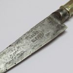 Lote: 246 - Lote: 246 - Cuchillo verijero
