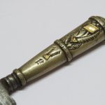 Lote: 247 - Lote: 247 - Cuchillo verijero
